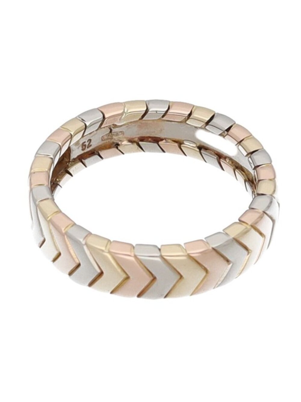 Cartier Three Color Ring - Picture 4 of 7